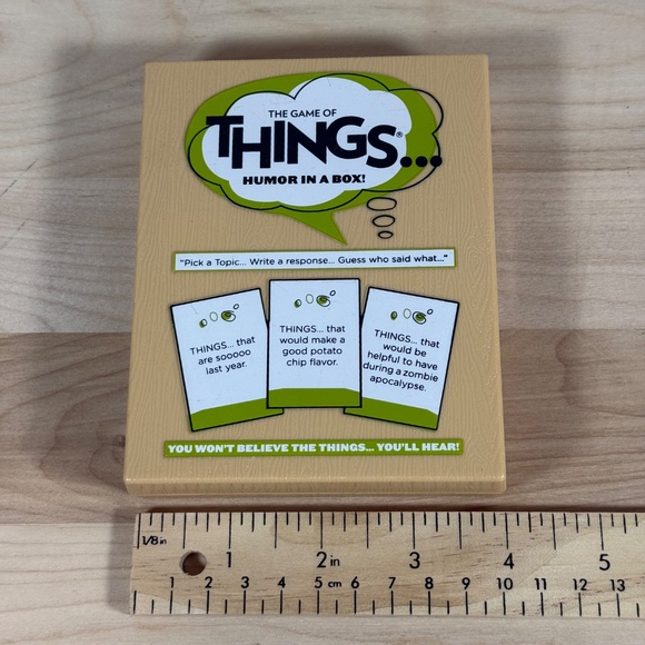 NEW, Sealed! The Game of Things ..Expansion/Travel Pack Card game - Picture 4 of 4